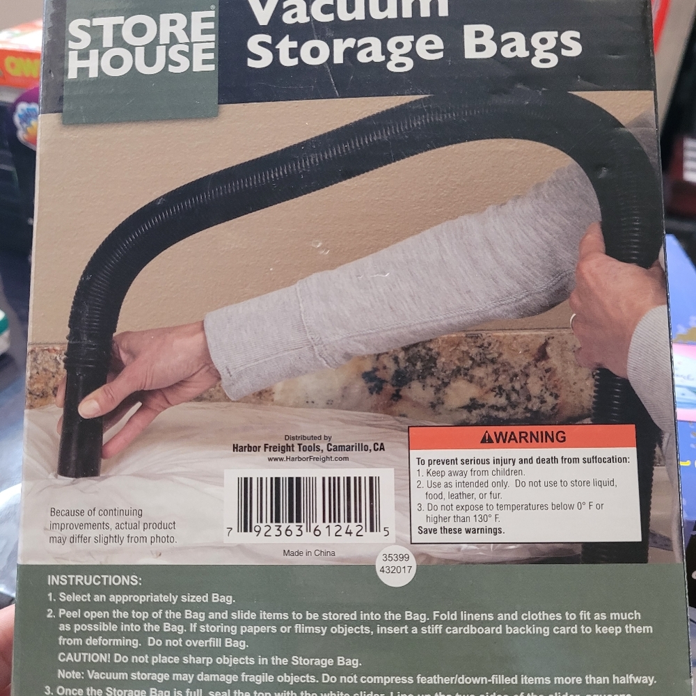 3 Vacuum Storage Bags